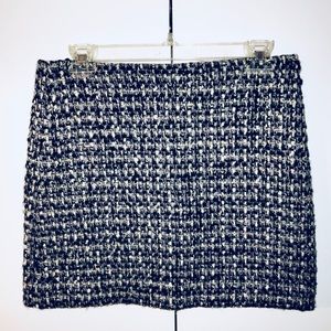 J.Crew Multi-colored tweed skirt